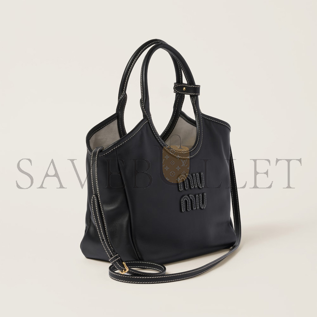 M1v M1v ivy leather bag 5ba284 (23.5*22*12cm)